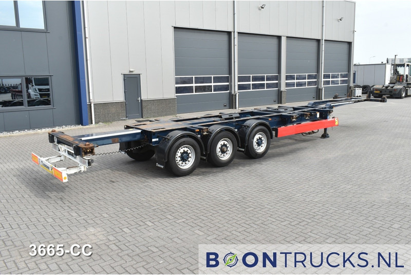 Krone SD BOX LINER | 2x20-40-45ft HC * LIFT AXLE * BPW/DISC * EXTENDABLE REAR * 9x AVAILABLE - Container transporter/ Swap body semi-trailer: picture 2 Krone SD BOX LINER | 2x20-40-45ft HC * LIFT AXLE * BPW/DISC * EXTENDABLE REAR * 9x AVAILABLE - Container transporter/ Swap body semi-trailer: picture 2