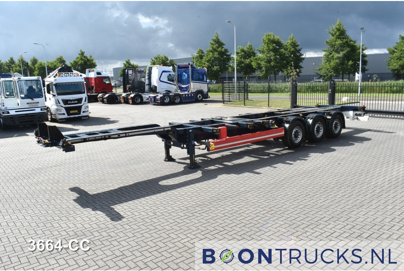 Krone SD BOX LINER | 2x20-40-45ft HC * LIFT AXLE * BPW/DISC * EXTENDABLE REAR * 9x AVAILABLE - Container transporter/ Swap body semi-trailer: picture 5 Krone SD BOX LINER | 2x20-40-45ft HC * LIFT AXLE * BPW/DISC * EXTENDABLE REAR * 9x AVAILABLE - Container transporter/ Swap body semi-trailer: picture 5