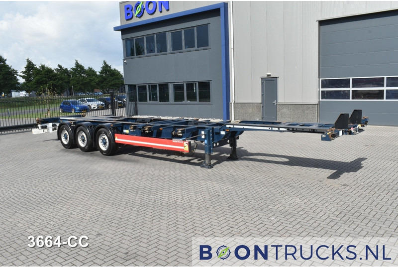 Krone SD BOX LINER | 2x20-40-45ft HC * LIFT AXLE * BPW/DISC * EXTENDABLE REAR * 9x AVAILABLE - Container transporter/ Swap body semi-trailer: picture 4 Krone SD BOX LINER | 2x20-40-45ft HC * LIFT AXLE * BPW/DISC * EXTENDABLE REAR * 9x AVAILABLE - Container transporter/ Swap body semi-trailer: picture 4
