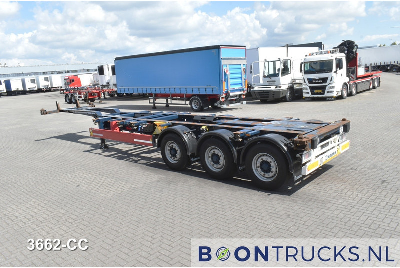 Krone SD BOX LINER | 2x20-40-45ft HC * LIFT AXLE * BPW/DISC * EXTENDABLE REAR * 9x AVAILABLE - Container transporter/ Swap body semi-trailer: picture 3 Krone SD BOX LINER | 2x20-40-45ft HC * LIFT AXLE * BPW/DISC * EXTENDABLE REAR * 9x AVAILABLE - Container transporter/ Swap body semi-trailer: picture 3