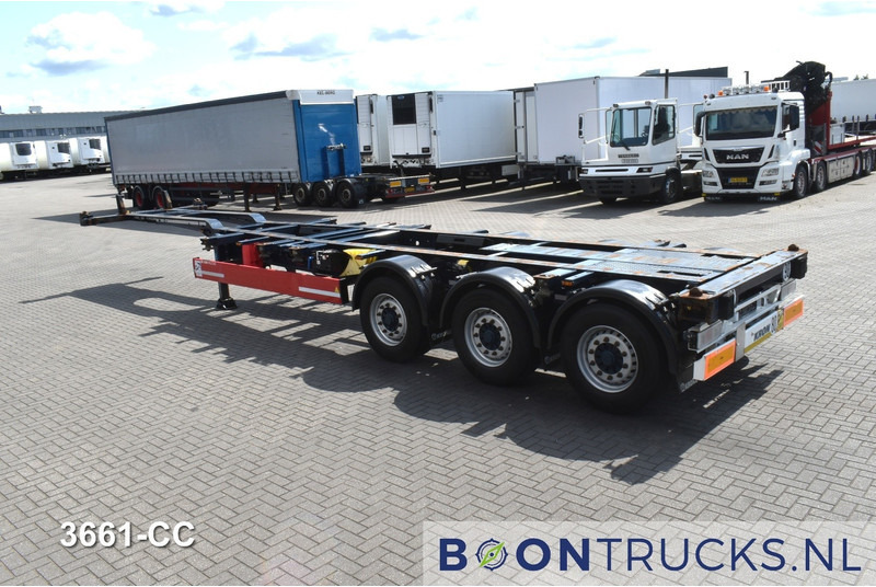 Krone SD BOX LINER | 2x20-40-45ft HC * LIFT AXLE * BPW/DISC * EXTENDABLE REAR * 9x AVAILABLE - Container transporter/ Swap body semi-trailer: picture 3 Krone SD BOX LINER | 2x20-40-45ft HC * LIFT AXLE * BPW/DISC * EXTENDABLE REAR * 9x AVAILABLE - Container transporter/ Swap body semi-trailer: picture 3