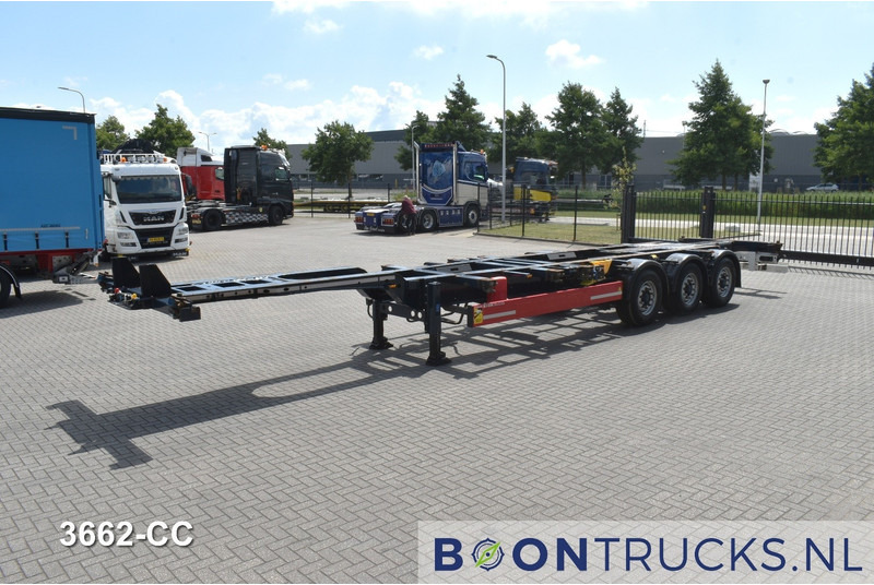 Krone SD BOX LINER | 2x20-40-45ft HC * LIFT AXLE * BPW/DISC * EXTENDABLE REAR * 9x AVAILABLE - Container transporter/ Swap body semi-trailer: picture 5 Krone SD BOX LINER | 2x20-40-45ft HC * LIFT AXLE * BPW/DISC * EXTENDABLE REAR * 9x AVAILABLE - Container transporter/ Swap body semi-trailer: picture 5