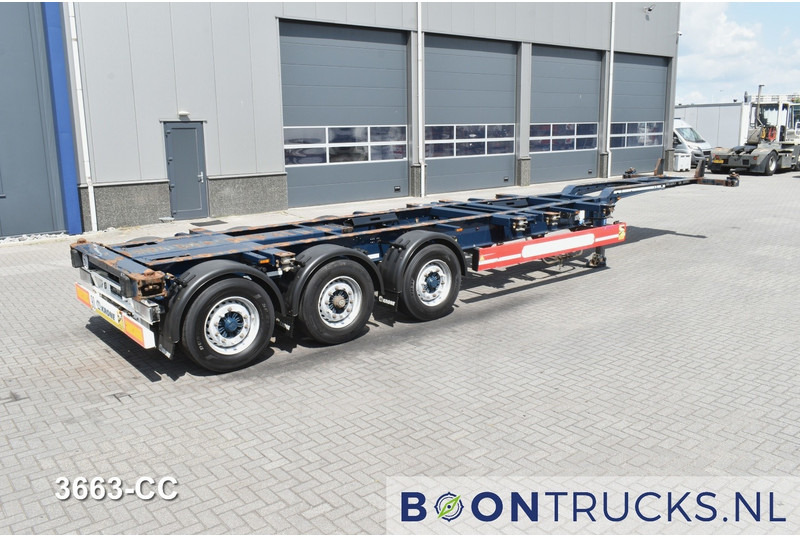 Krone SD BOX LINER | 2x20-40-45ft HC * LIFTACHSE * BPW/SCHEIBE * HECKSCHIEBER * 9x VERFÜGBAR - Container transporter/ Swap body semi-trailer: picture 1 Krone SD BOX LINER | 2x20-40-45ft HC * LIFTACHSE * BPW/SCHEIBE * HECKSCHIEBER * 9x VERFÜGBAR - Container transporter/ Swap body semi-trailer: picture 1