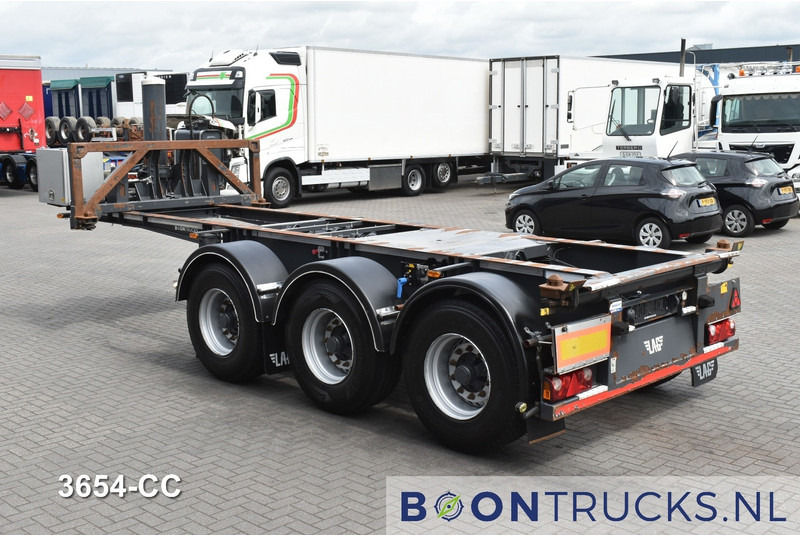 LAG O-3-CC | 20ft TIPPING CHASSIS * 24v SELF SUPPORT * LIFT AXLE * BPW / DISC - Container transporter/ Swap body semi-trailer: picture 2 LAG O-3-CC | 20ft TIPPING CHASSIS * 24v SELF SUPPORT * LIFT AXLE * BPW / DISC - Container transporter/ Swap body semi-trailer: picture 2