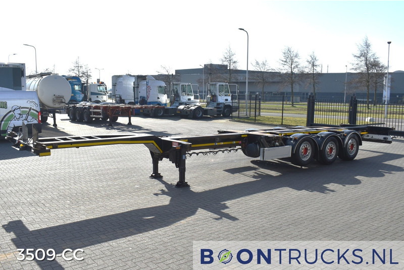 Pacton ET3 | 2x20-30-40-45ft HC * 2x EXTENDABLE * SAF / DISC * NL TRAILER - Container transporter/ Swap body semi-trailer: picture 5 Pacton ET3 | 2x20-30-40-45ft HC * 2x EXTENDABLE * SAF / DISC * NL TRAILER - Container transporter/ Swap body semi-trailer: picture 5