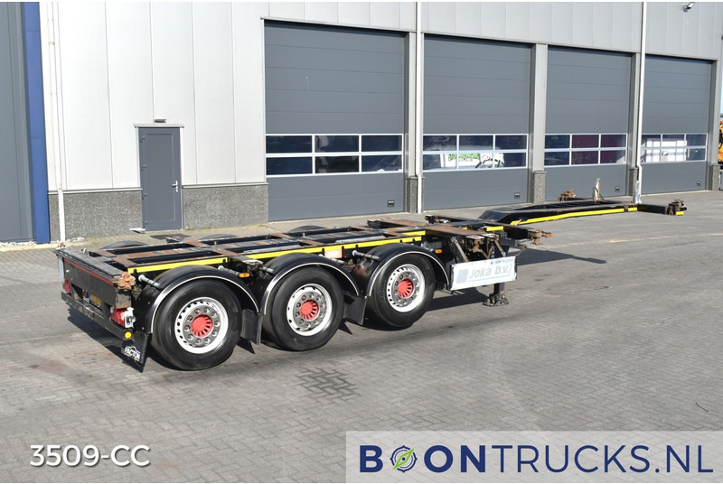 Pacton ET3 | 2x20-30-40-45ft HC * 2x EXTENDABLE * SAF / DISC * NL TRAILER - Container transporter/ Swap body semi-trailer: picture 1 Pacton ET3 | 2x20-30-40-45ft HC * 2x EXTENDABLE * SAF / DISC * NL TRAILER - Container transporter/ Swap body semi-trailer: picture 1