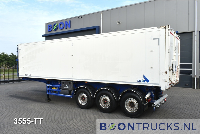 Stas S300CX | TIPPER 53 M³ * AGROSTAR * SAF / DISC * ALU * NL TRAILER - Tipper semi-trailer: picture 4 Stas S300CX | TIPPER 53 M³ * AGROSTAR * SAF / DISC * ALU * NL TRAILER - Tipper semi-trailer: picture 4