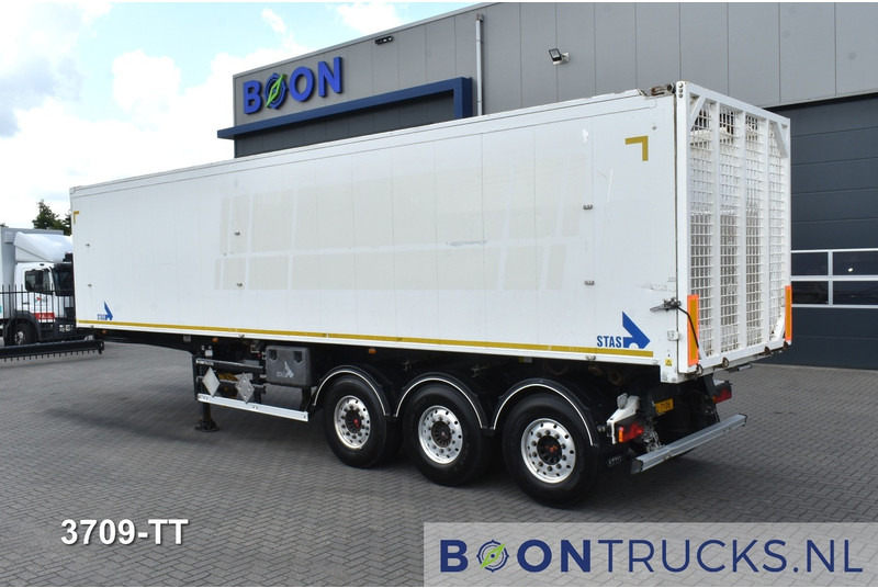 Stas S300CX TIPPER | 57 M3 * LIFT AXLE * ALU * 90% TIRES * NL TRAILER * APK 03-2026 - Tipper semi-trailer: picture 4 Stas S300CX TIPPER | 57 M3 * LIFT AXLE * ALU * 90% TIRES * NL TRAILER * APK 03-2026 - Tipper semi-trailer: picture 4