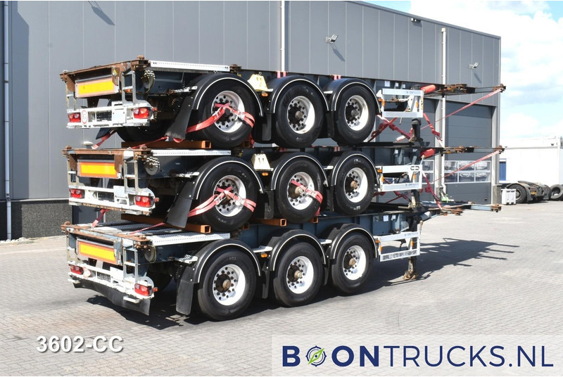 Van Hool 3B0071 STACK PRICE € 11500 | 20-30ft * ADR: FL, AT, OX * 3840 KG * LIFT AXLE - Container transporter/ Swap body semi-trailer: picture 1 Van Hool 3B0071 STACK PRICE € 11500 | 20-30ft * ADR: FL, AT, OX * 3840 KG * LIFT AXLE - Container transporter/ Swap body semi-trailer: picture 1