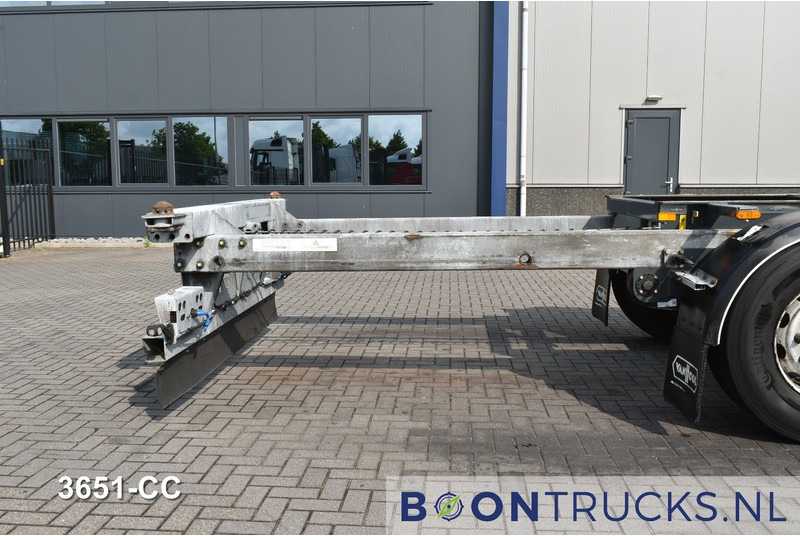 Container transporter/ Swap body semi-trailer Van Hool A3C002 2x20-30-40-45ft HC * LIFT AXLE * SAF / DISC * EXTENDABLE REAR: picture 9