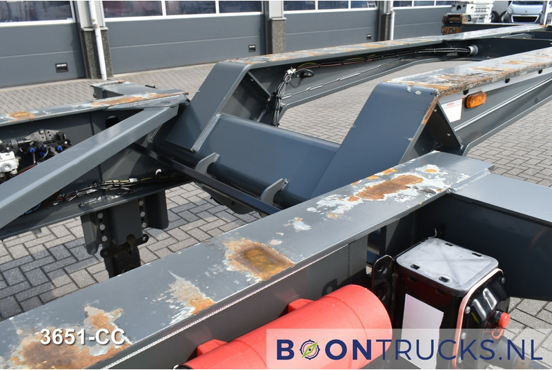 Container transporter/ Swap body semi-trailer Van Hool A3C002 2x20-30-40-45ft HC * LIFT AXLE * SAF / DISC * EXTENDABLE REAR: picture 14