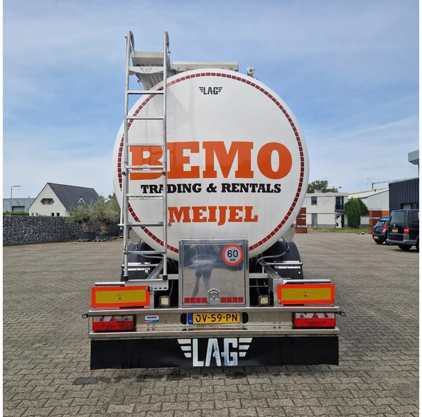 LAG 36000 liter 1 kamer levensmiddelen tankoplegger TE HUUR / TE KOOP - Tank semi-trailer: picture 3 LAG 36000 liter 1 kamer levensmiddelen tankoplegger TE HUUR / TE KOOP - Tank semi-trailer: picture 3