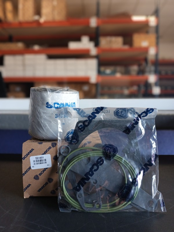 SCANIA OIL COOLER GASKET KIT - 551451 - Oil cooler for Truck: picture 1 SCANIA OIL COOLER GASKET KIT - 551451 - Oil cooler for Truck: picture 1