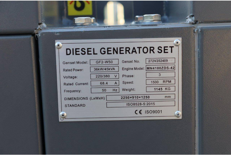 New Generator set Onbekend GF2-W50: picture 11 New Generator set Onbekend GF2-W50: picture 11