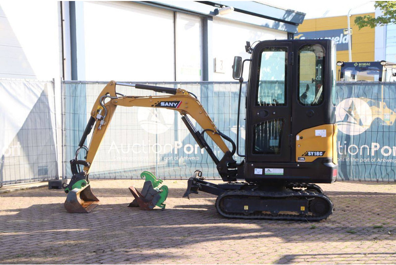 Sany SY18C - Mini excavator: picture 2 Sany SY18C - Mini excavator: picture 2