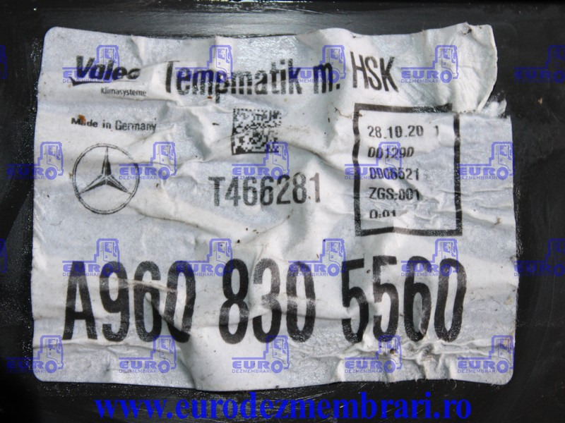 CARCASA SISTEM CLIMATIZARE MERCEDES ACTROS MP4 A9608305560 - A/C part for Truck: picture 3 CARCASA SISTEM CLIMATIZARE MERCEDES ACTROS MP4 A9608305560 - A/C part for Truck: picture 3