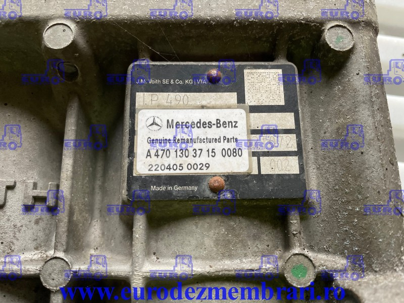 COMPRESOR AER MERCEDES ACTROS MP4 OM470LA A4701303715, A4701302015 - Air brake compressor for Truck: picture 2 COMPRESOR AER MERCEDES ACTROS MP4 OM470LA A4701303715, A4701302015 - Air brake compressor for Truck: picture 2