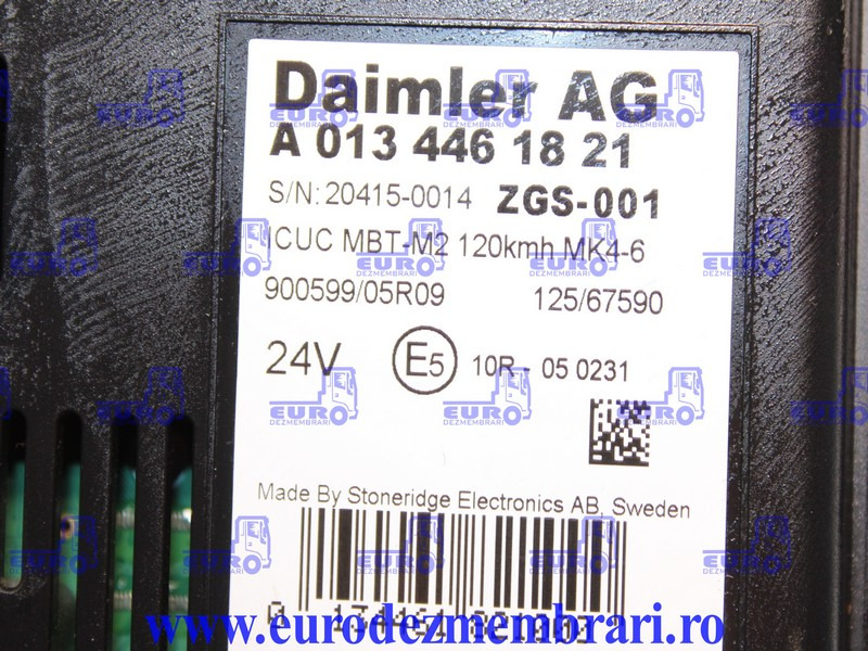 ELEMENT BORD CEAS BORD MERCEDES ACTROS MP4 A0134461821 - Dashboard for Truck: picture 2 ELEMENT BORD CEAS BORD MERCEDES ACTROS MP4 A0134461821 - Dashboard for Truck: picture 2