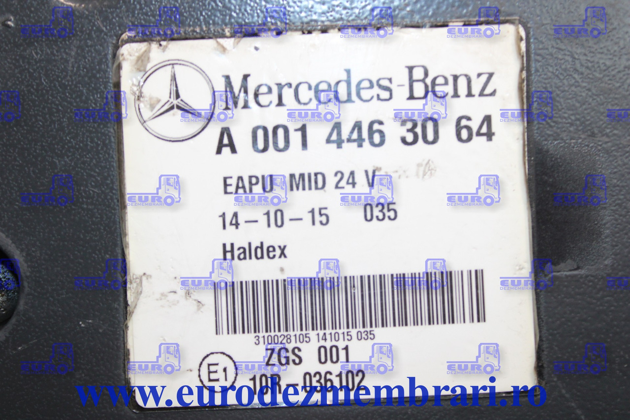 SUPAPA REFULARE MERCEDES ACTROS MP4 A0014463064 - Brake valve for Truck: picture 2 SUPAPA REFULARE MERCEDES ACTROS MP4 A0014463064 - Brake valve for Truck: picture 2