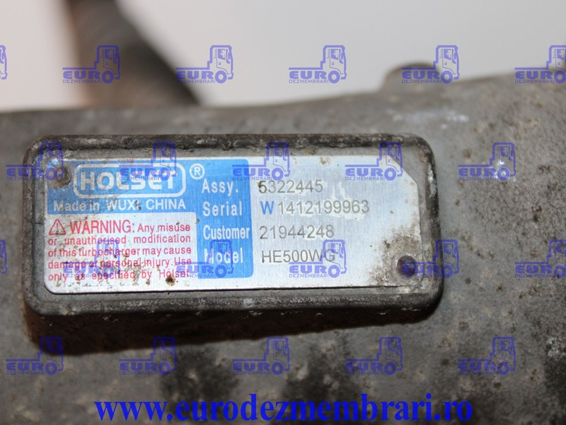 TURBOSUFLANTA RENAULT T DTI 11 21944248, 21475425 - Turbo for Truck: picture 2 TURBOSUFLANTA RENAULT T DTI 11 21944248, 21475425 - Turbo for Truck: picture 2