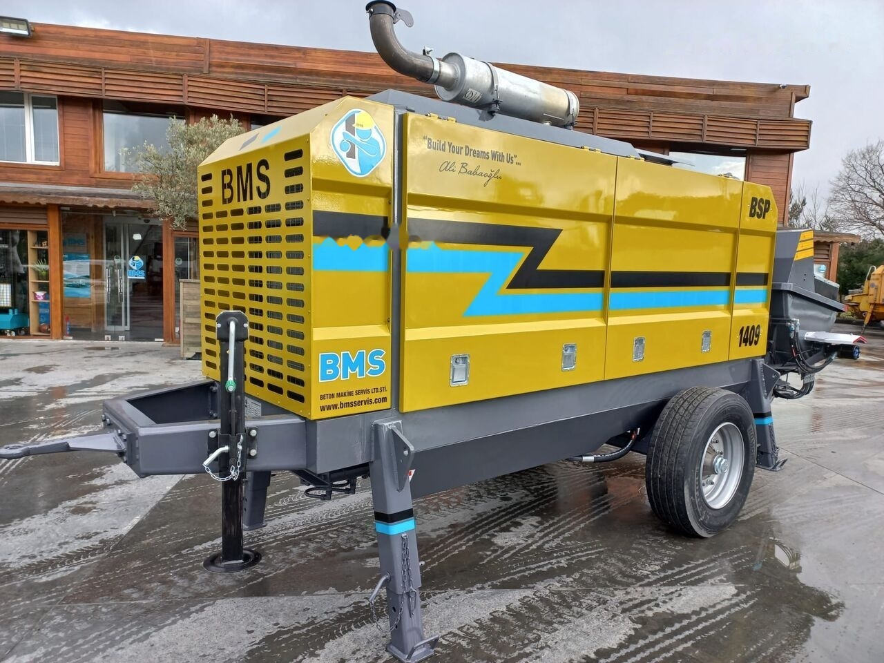 New Stationary concrete pump BMS BSP 1409: picture 11
