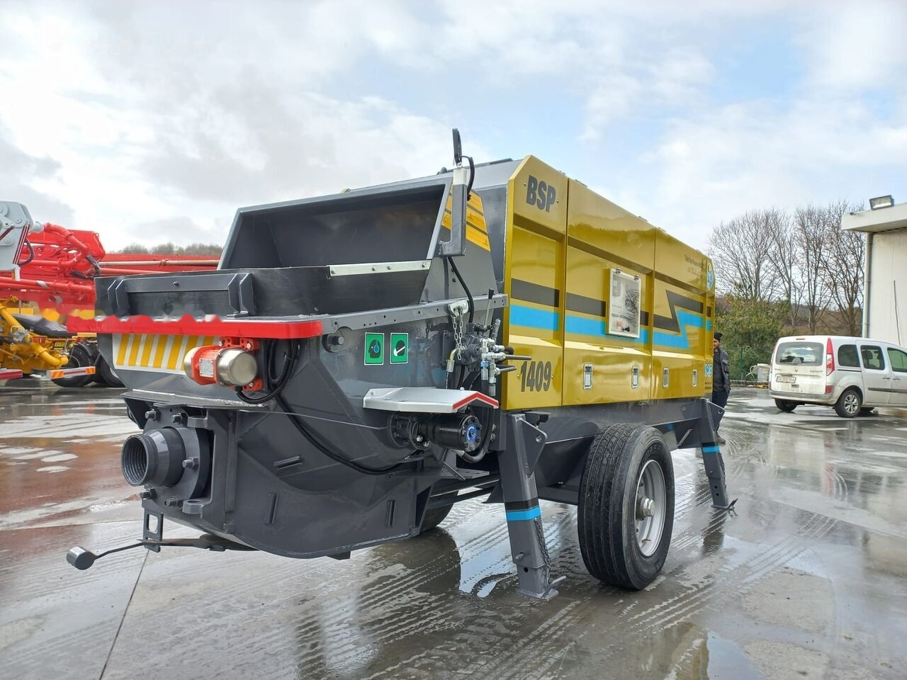 New Stationary concrete pump BMS BSP 1409: picture 12
