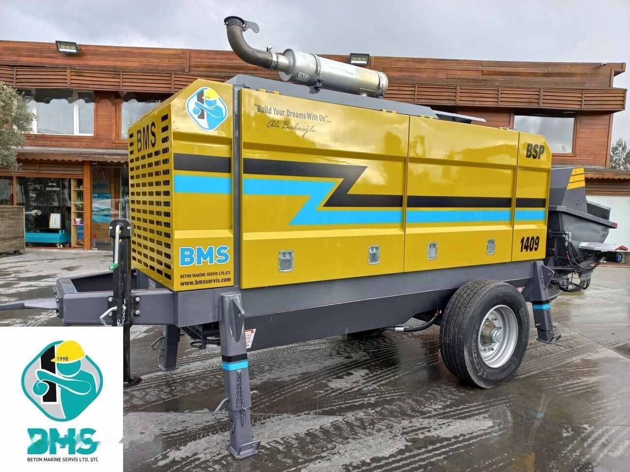 New Stationary concrete pump BMS BSP 1409: picture 9