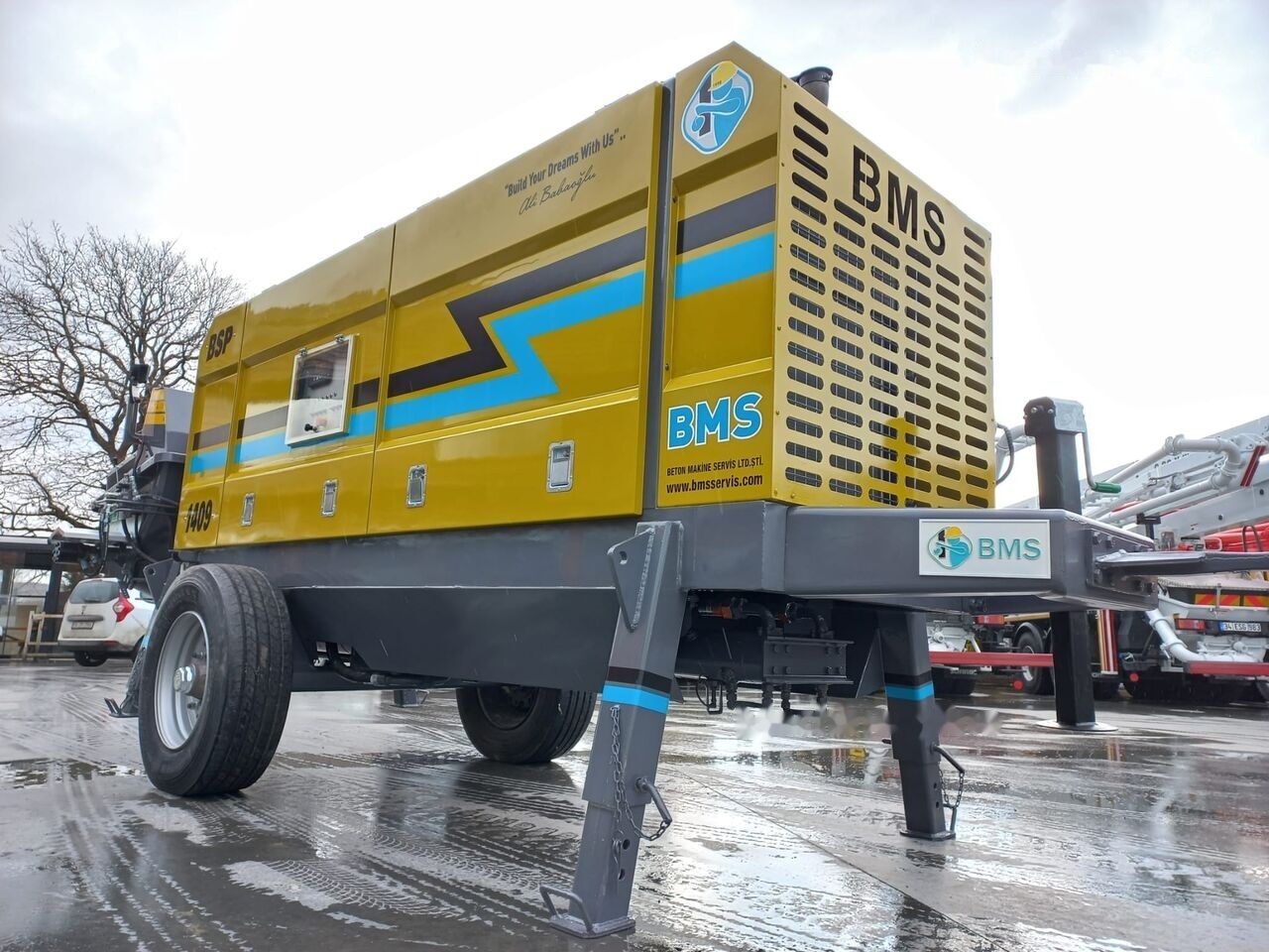 New Stationary concrete pump BMS BSP 1409: picture 7