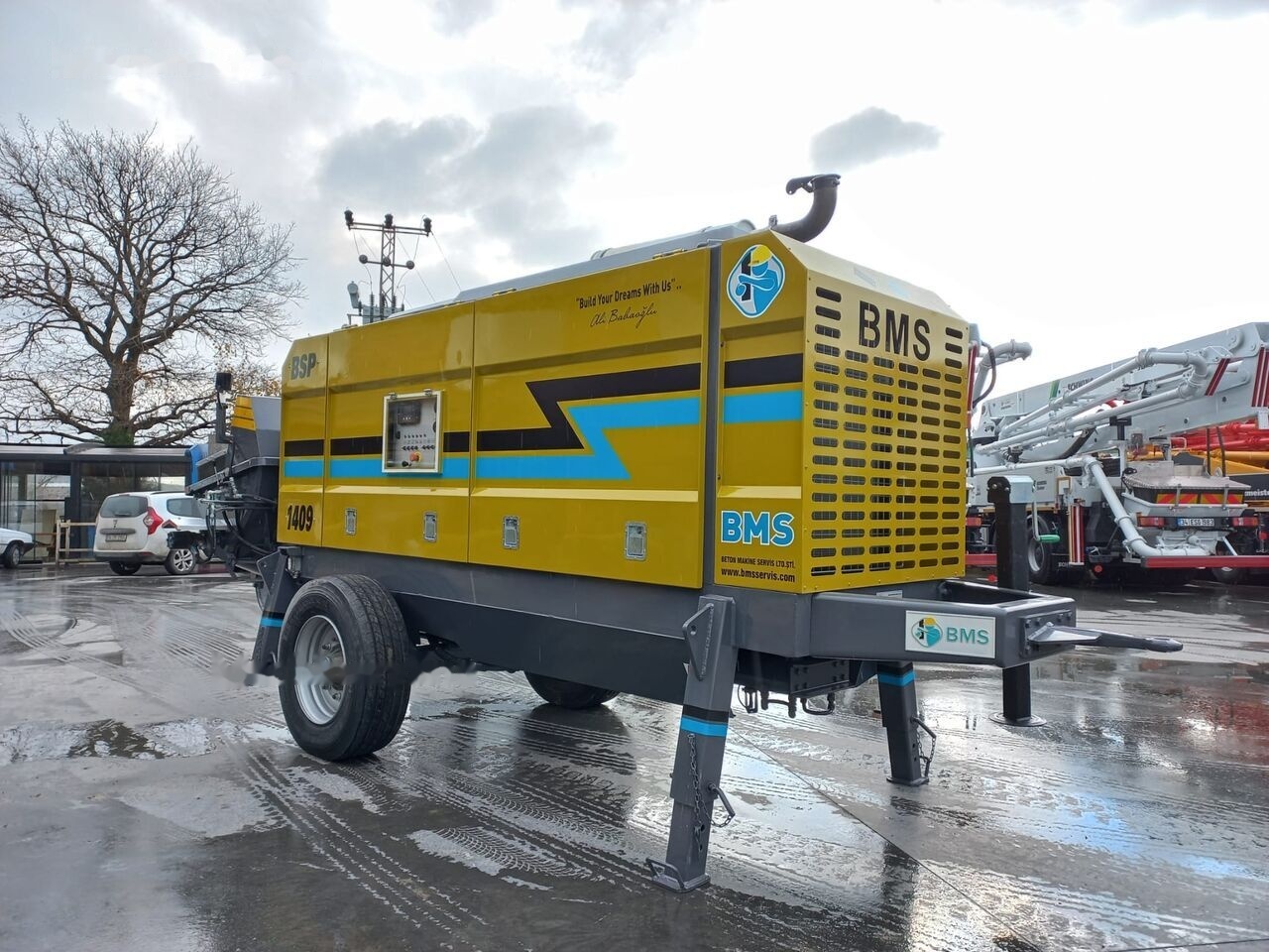 New Stationary concrete pump BMS BSP 1409: picture 6
