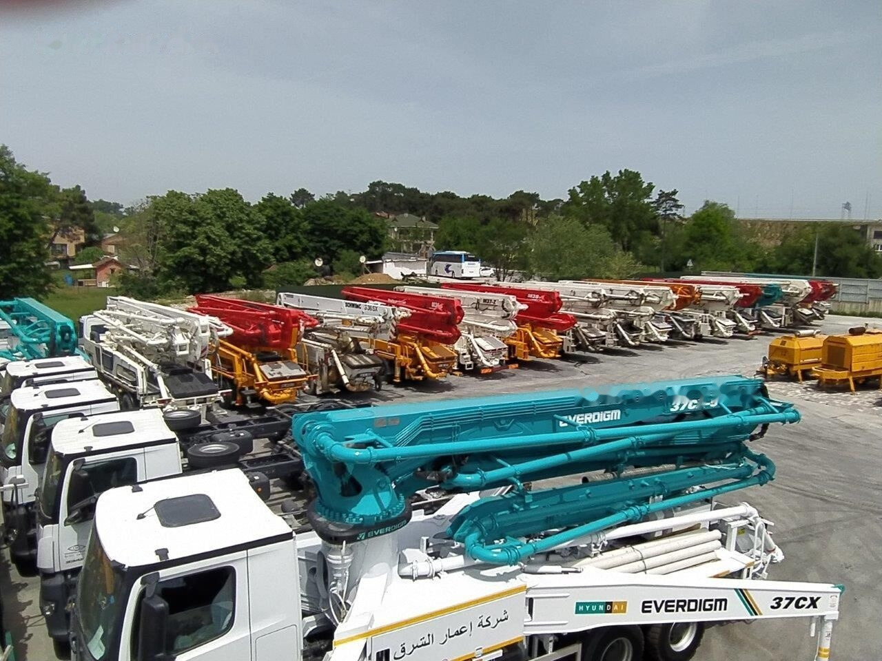 Mercedes-Benz New Everdigm ECP 42 CX 5 ECP 42 CX5 on chassis - Concrete pump truck: picture 4 Mercedes-Benz New Everdigm ECP 42 CX 5 ECP 42 CX5 on chassis - Concrete pump truck: picture 4