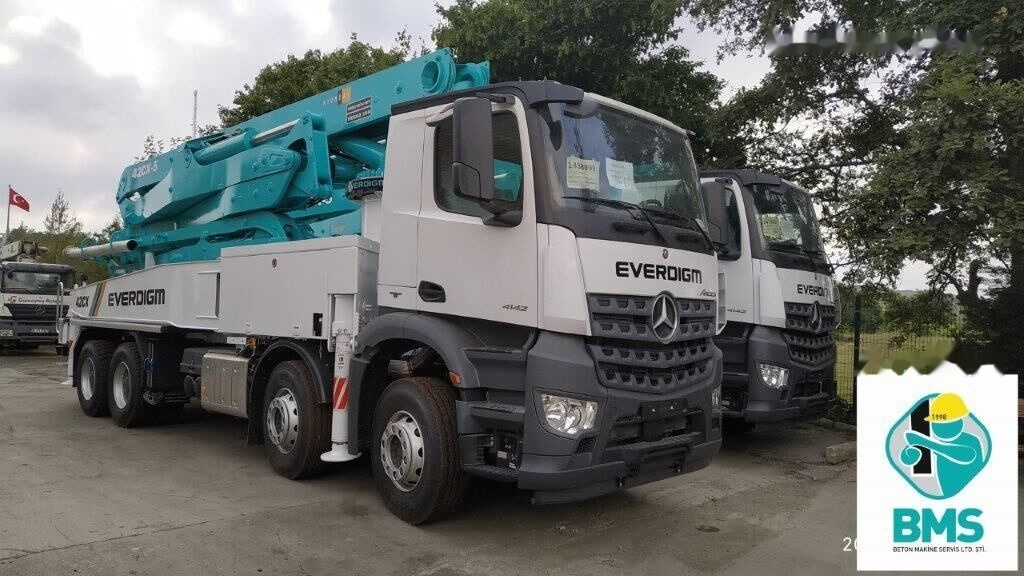 Mercedes-Benz New Everdigm ECP 42 CX 5 ECP 42 CX5 on chassis - Concrete pump truck: picture 3 Mercedes-Benz New Everdigm ECP 42 CX 5 ECP 42 CX5 on chassis - Concrete pump truck: picture 3