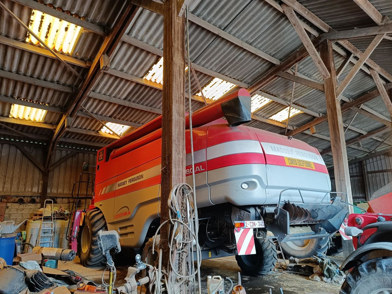 Massey Ferguson 7282 AL - Combine harvester: picture 2 Massey Ferguson 7282 AL - Combine harvester: picture 2