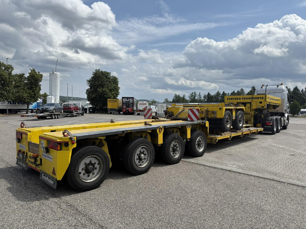 Goldhofer STHP-XLE 2+4 (6) | Baggerbrücke - Tiefbett - Low loader semi-trailer: picture 3 Goldhofer STHP-XLE 2+4 (6) | Baggerbrücke - Tiefbett - Low loader semi-trailer: picture 3