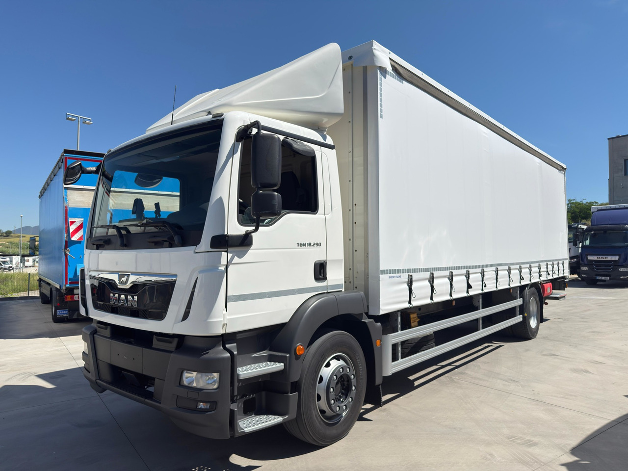 MAN 18.290 BL TGM E6 (Tauliner) - Curtainsider truck: picture 1 MAN 18.290 BL TGM E6 (Tauliner) - Curtainsider truck: picture 1