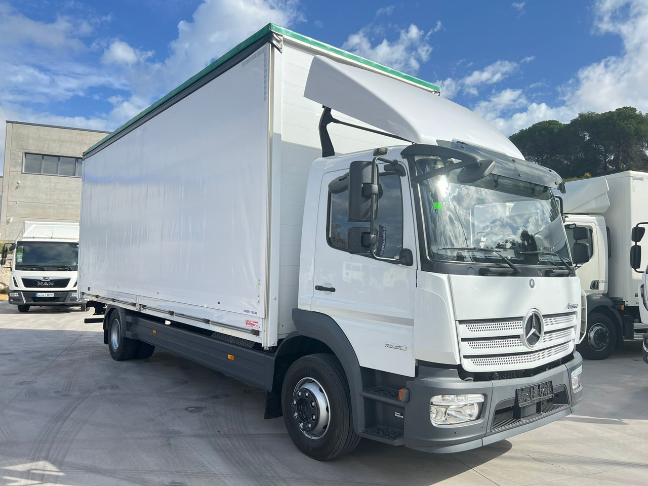 MERCEDES BENZ 15.30L Atego E6 (Semitauliner) - Curtainsider truck: picture 2 MERCEDES BENZ 15.30L Atego E6 (Semitauliner) - Curtainsider truck: picture 2