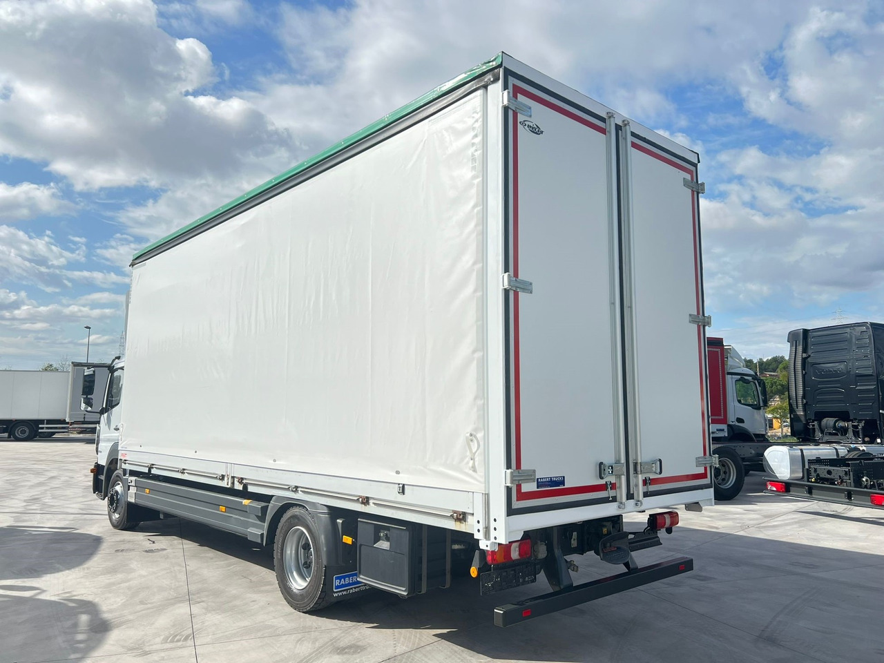 MERCEDES BENZ 15.30L Atego E6 (Semitauliner) - Curtainsider truck: picture 3 MERCEDES BENZ 15.30L Atego E6 (Semitauliner) - Curtainsider truck: picture 3
