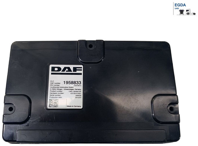 DAF 106 Continental Automative 1958833 - ECU: picture 1 DAF 106 Continental Automative 1958833 - ECU: picture 1