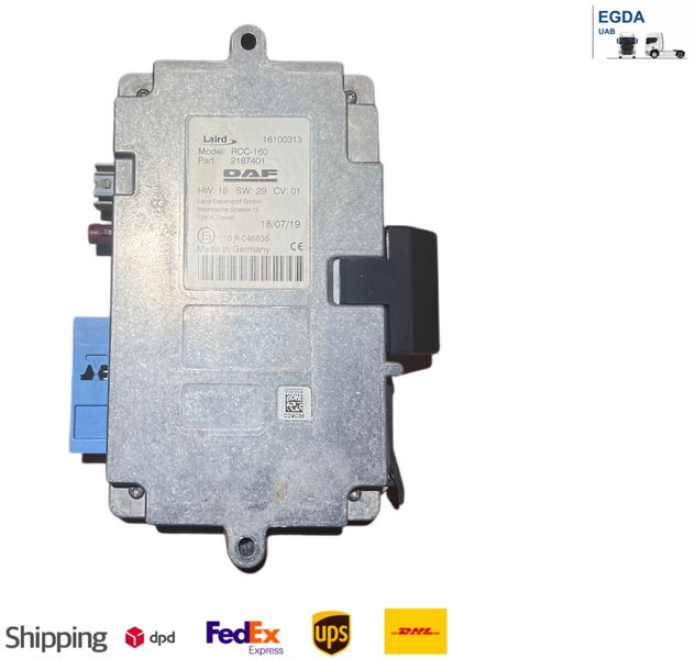 DAF 2020 RCC-160 - ECU: picture 1 DAF 2020 RCC-160 - ECU: picture 1