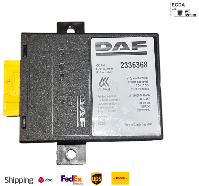 DAF - ECU: picture 1 DAF - ECU: picture 1