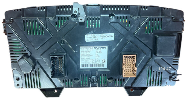 Scania 2011 - Dashboard: picture 3 Scania 2011 - Dashboard: picture 3