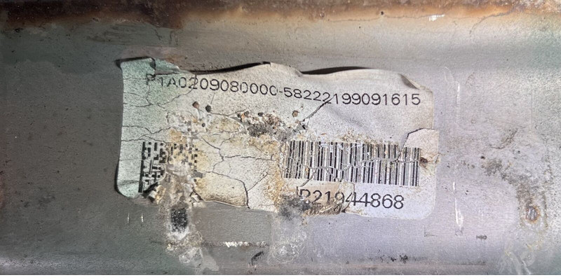 Volvo Turbocompound - Exhaust system: picture 4 Volvo Turbocompound - Exhaust system: picture 4