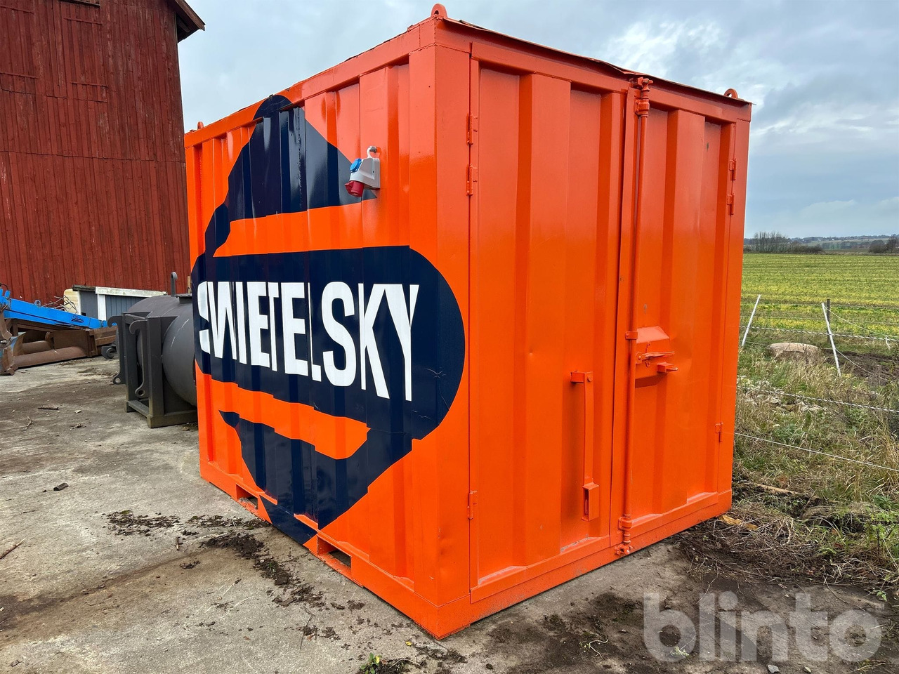 10 fot Isolerad - Construction container: picture 1 10 fot Isolerad - Construction container: picture 1