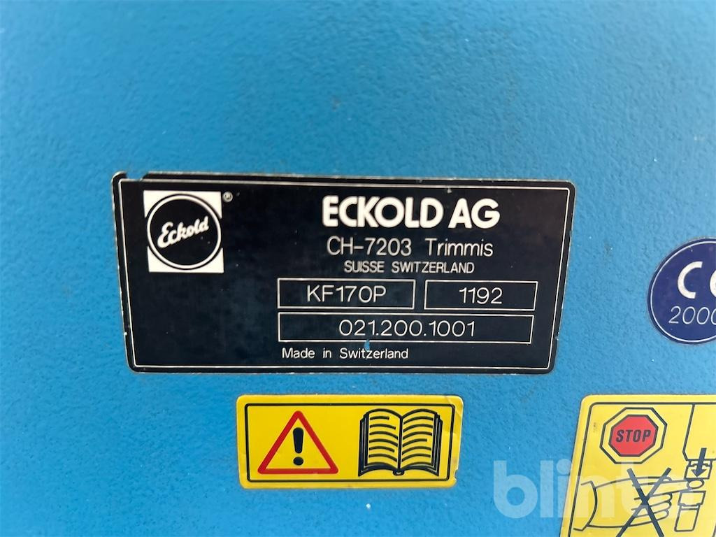 Eckold KF 170 P - Metalworking machinery: picture 5 Eckold KF 170 P - Metalworking machinery: picture 5