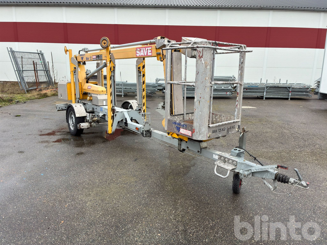 Ommelift Mini 12 EJ - Trailer mounted boom lift: picture 3 Ommelift Mini 12 EJ - Trailer mounted boom lift: picture 3