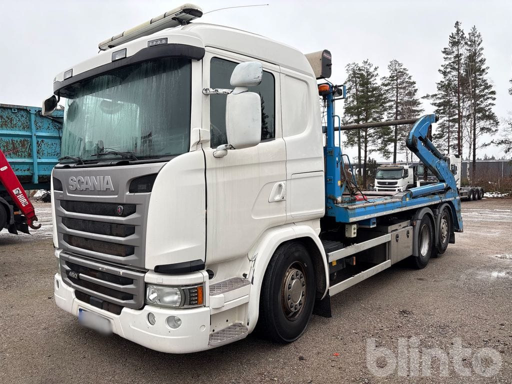 SCANIA G450LB6X2*4HNB - Skip loader truck: picture 1 SCANIA G450LB6X2*4HNB - Skip loader truck: picture 1