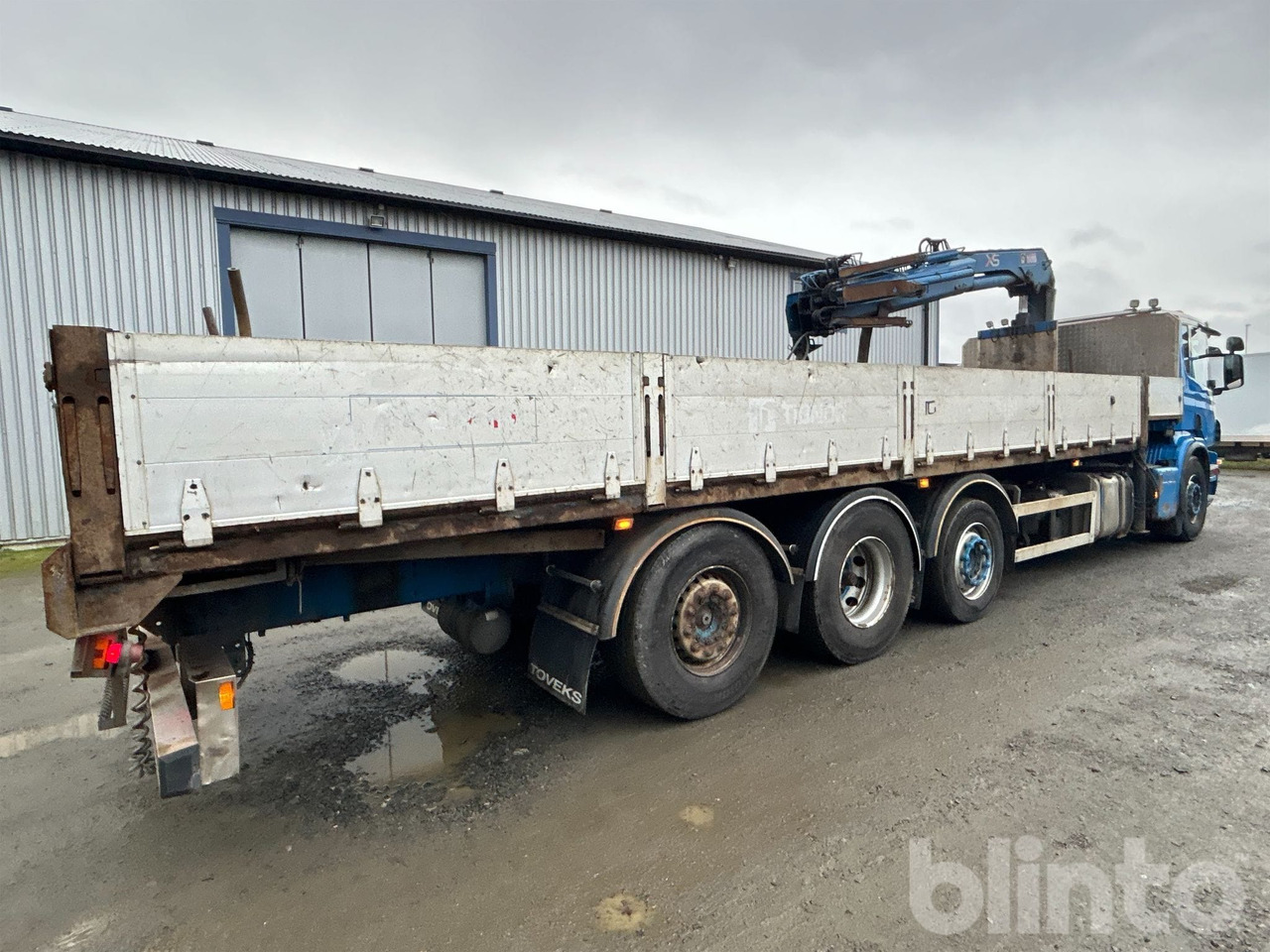 SCANIA P420 LB8X2/4 HNA - Dropside/ Flatbed truck, Crane truck: picture 4 SCANIA P420 LB8X2/4 HNA - Dropside/ Flatbed truck, Crane truck: picture 4