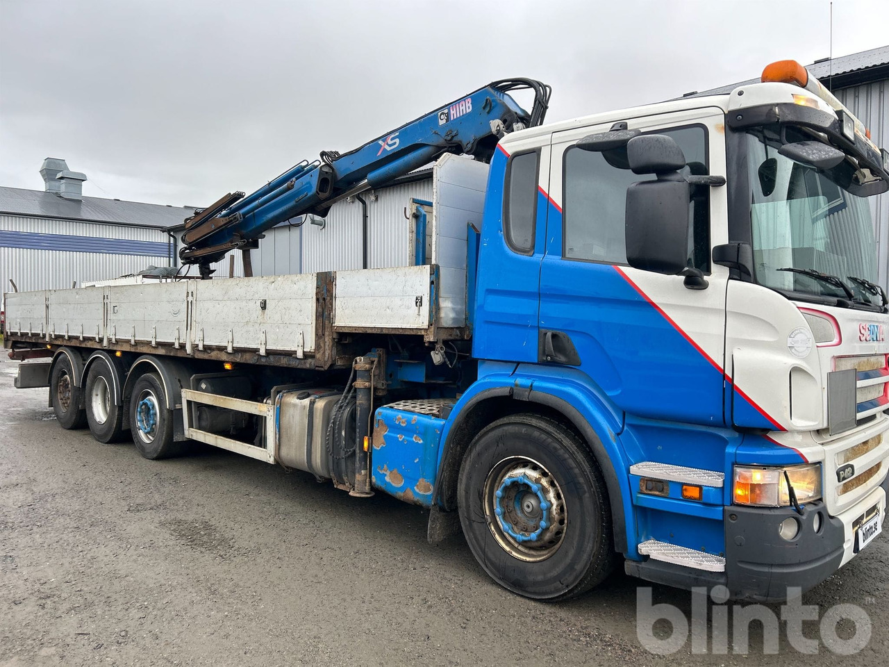 SCANIA P420 LB8X2/4 HNA - Dropside/ Flatbed truck, Crane truck: picture 3 SCANIA P420 LB8X2/4 HNA - Dropside/ Flatbed truck, Crane truck: picture 3