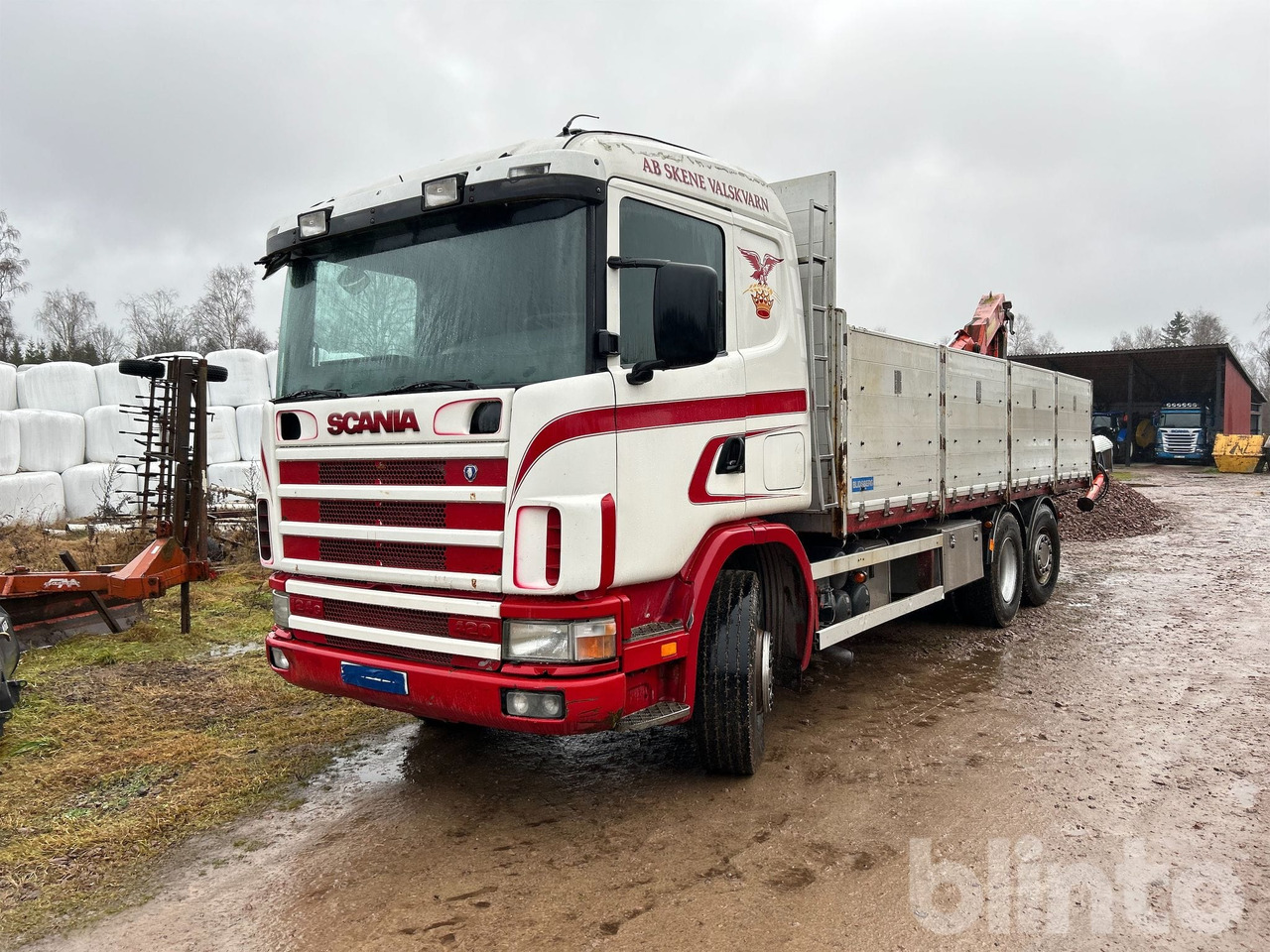 SCANIA R124GB 6X2 4NA420 - Tipper, Crane truck: picture 1 SCANIA R124GB 6X2 4NA420 - Tipper, Crane truck: picture 1