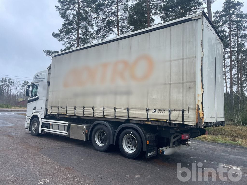 SCANIA R580 B6X2NB Nextgen - Curtainsider truck: picture 4 SCANIA R580 B6X2NB Nextgen - Curtainsider truck: picture 4