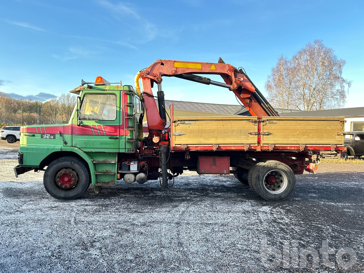 SCANIA T 924 4X2 Kranbil - Dropside/ Flatbed truck, Crane truck: picture 3 SCANIA T 924 4X2 Kranbil - Dropside/ Flatbed truck, Crane truck: picture 3